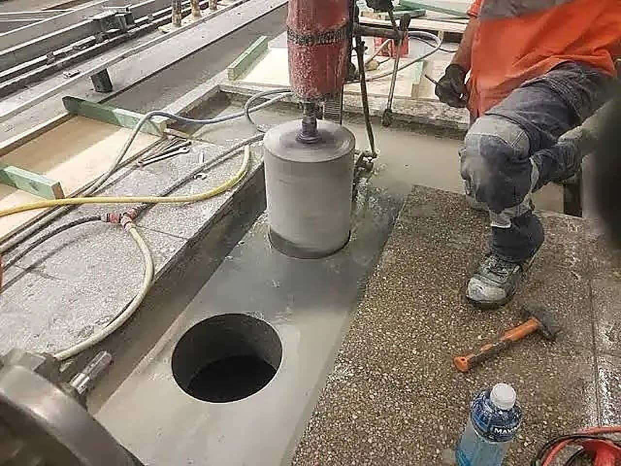 Slab Concrete Coring Works